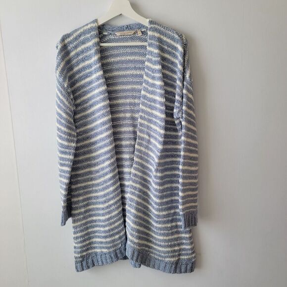 Soft Surroundings Open Front open knit Lightweight Cardigan size S - Picture 1 of 7